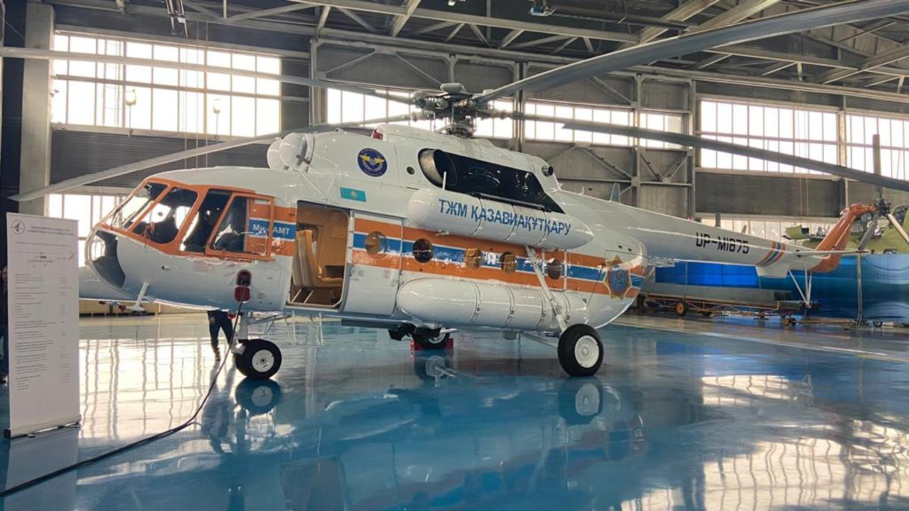 Изображение "Helicópteros de Rusia" entregó a Kazajstán todos los componentes planeados para el año 2021 para el ensamblaje localizado