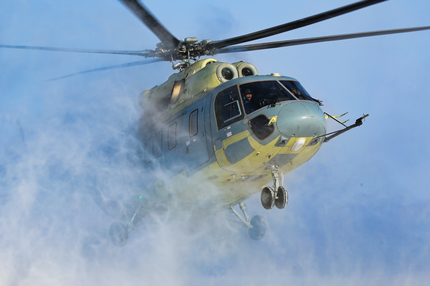 Изображение Импортозамещенный вертолет Ми-171А3 проверили экстремальным холодом в Якутии