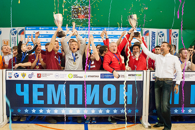 Изображение Команда «Вертолетов России» заняла I место в турнире по мини-футболу чемпионата Корпоративной лиги