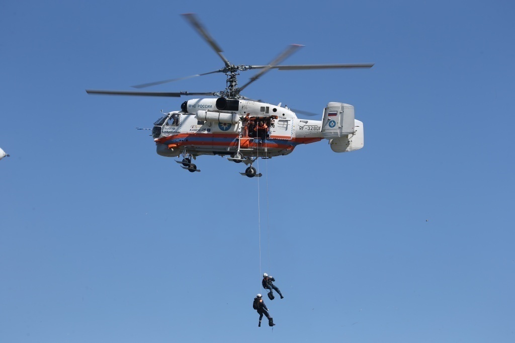 Изображение Холдинг «Вертолеты России» поставил многоцелевой Ка-32А11ВС в Санкт-Петербург