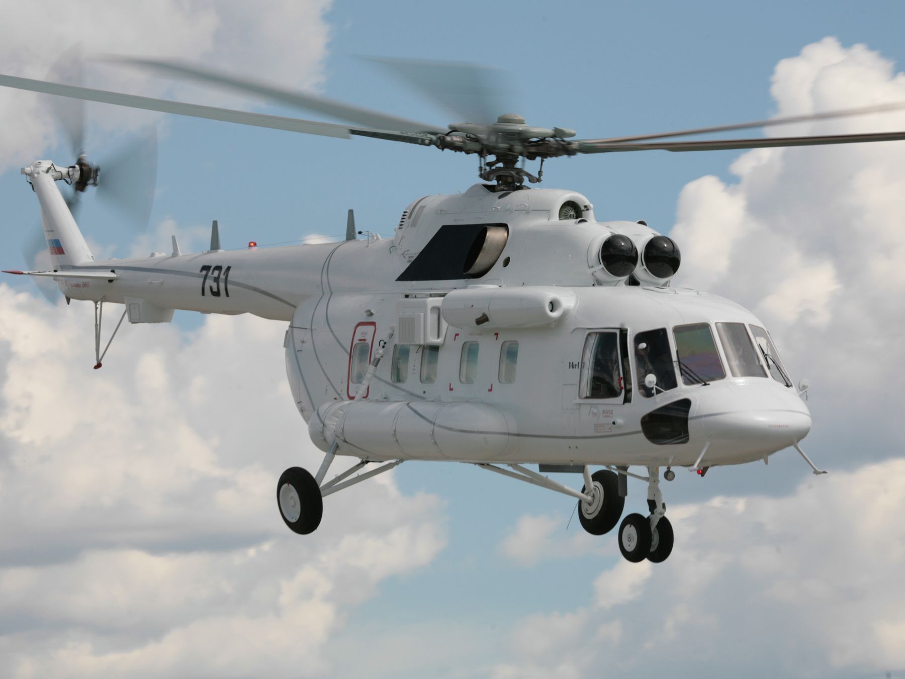 Изображение Вертолет Ми-171Е в VIP модификации поставлен в Уганду